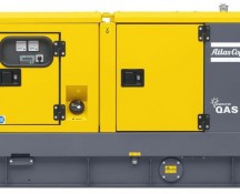 Дизельная электростанция (генератор) Atlas Copco QAS 14 FLX на дорожном шасси